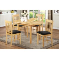 Birlea Furniture Chiltern Dining Set in Brown