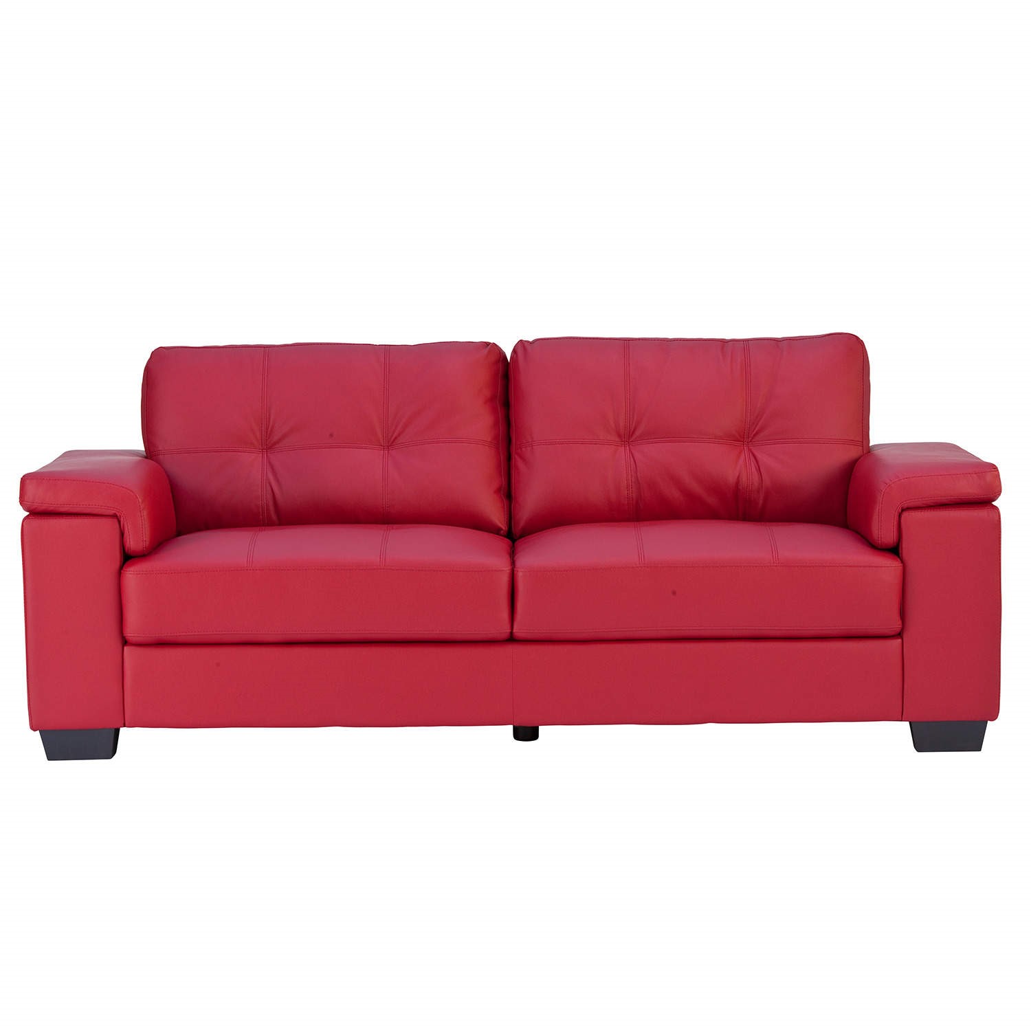 World Furniture Chloe 3 Seater Sofa in Red - Furniture123