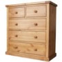 Chunky Pine 3+2 Drawer Chest