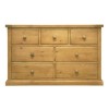 Chunky Solid Pine 4+3 Drawer Chest