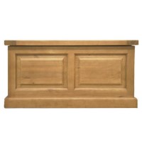 Chunky Solid Pine Blanket Box