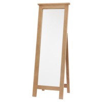 Heritage Furniture Chunky Pine Cheval Mirror