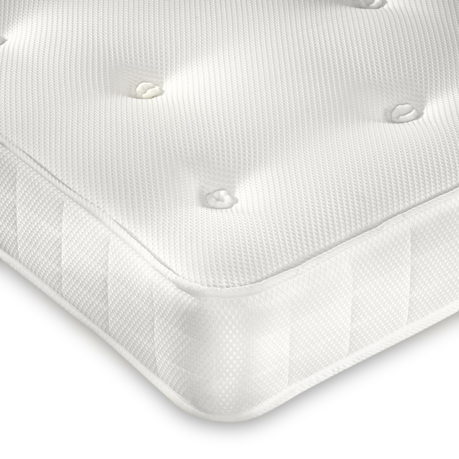 Clay firm orthopaedic open coil spring mattress - single