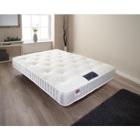 GRADE A2 - Cool Blue Spring and Memory Foam Classic Mattress Double 4ft6