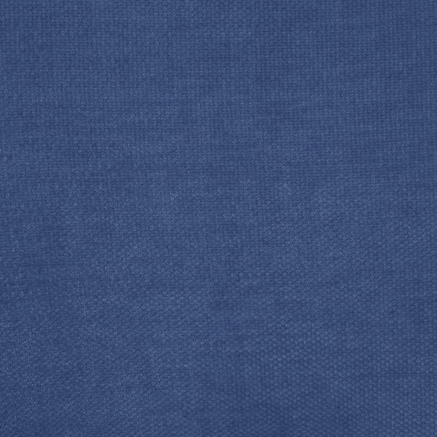 GRADE A1 - Pair of Blue Dining Chairs in Chenille Fabric - Colbie