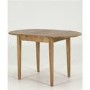 Wilkinson Furniture Cleo Extending Dining Table in Oak