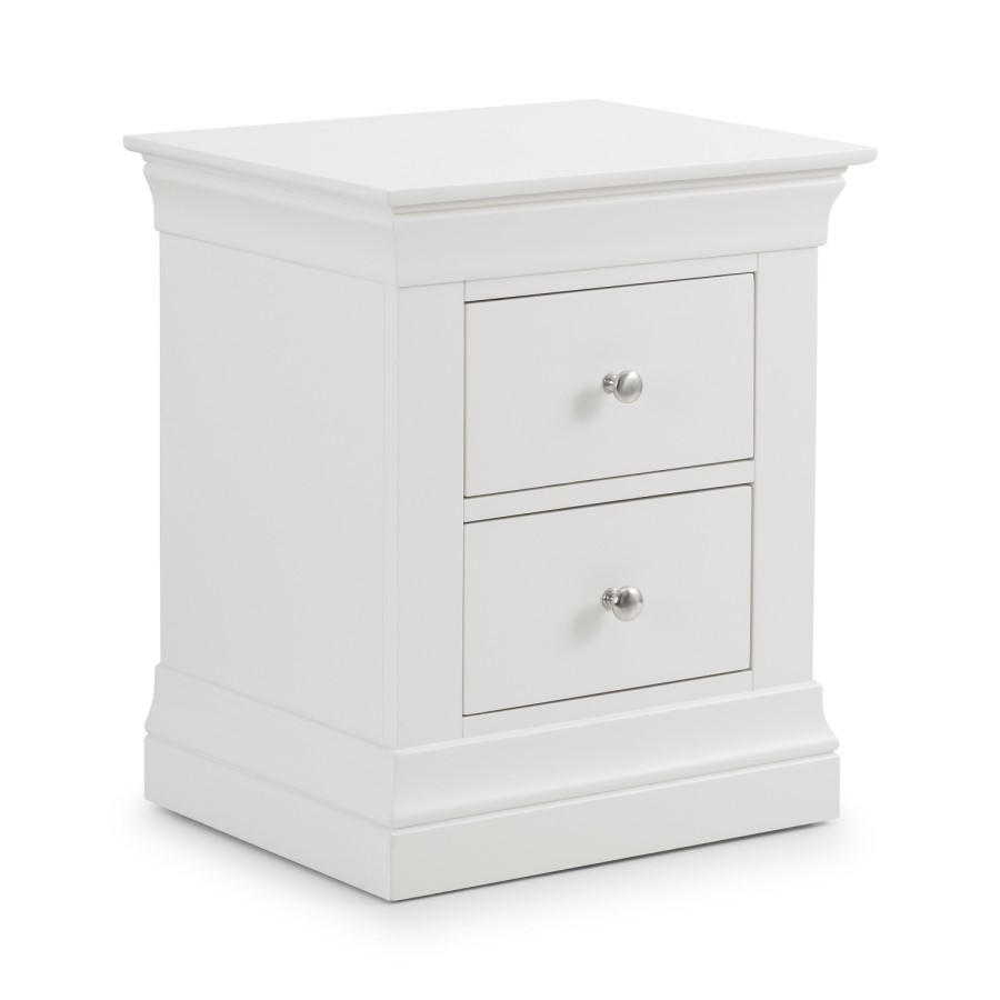 Julian Bowen Clermont 2 Drawer Bedside