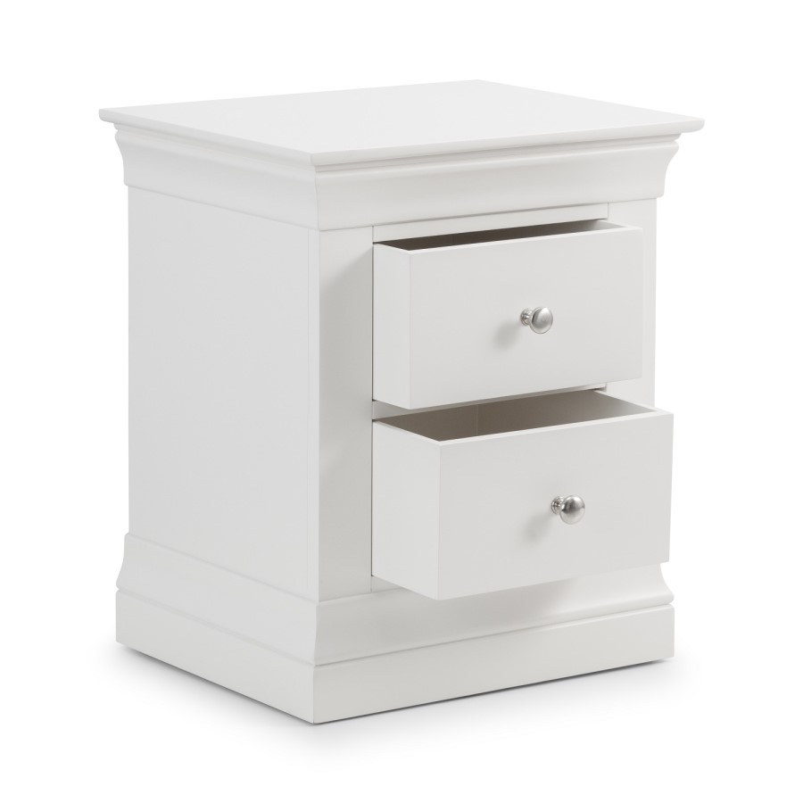 Julian Bowen Clermont 2 Drawer Bedside
