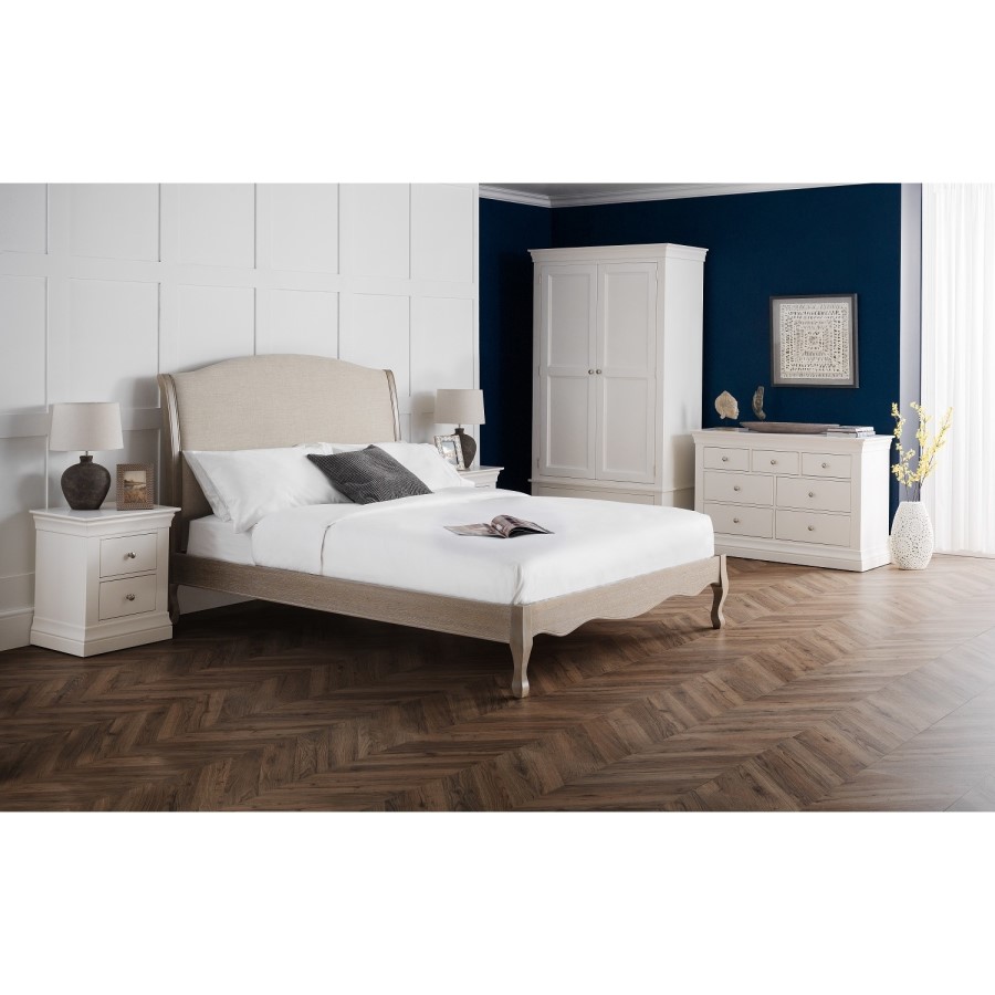Julian Bowen Clermont 2 Drawer Bedside
