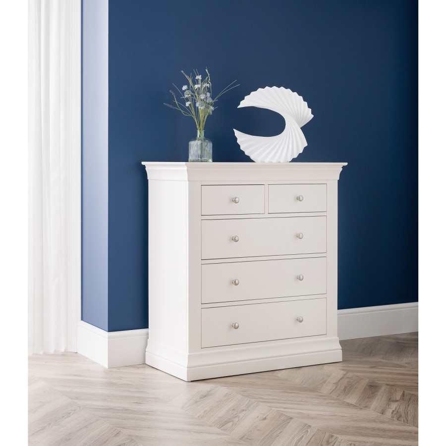 Julian Bowen Clermont 3+2 Drawer Chest