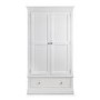 Julian Bowen Clermont 2 Door 1 Drawer Wardrobe