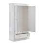 Julian Bowen Clermont 2 Door 1 Drawer Wardrobe