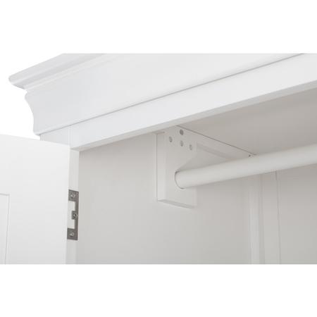 Julian Bowen Clermont 2 Door 1 Drawer Wardrobe