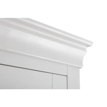 Julian Bowen Clermont 2 Door 1 Drawer Wardrobe