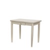 4 Seater Cream Flip Top Dining Table - Solid Wood - Cami