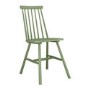 Set of 2 Olive Green Wooden Spindle Back Dining Chairs - Cami