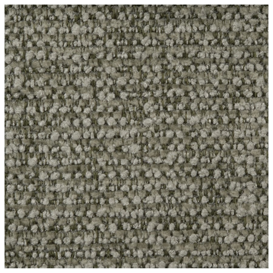 Sage Green Chenille Round Swivel Armchair - Celine