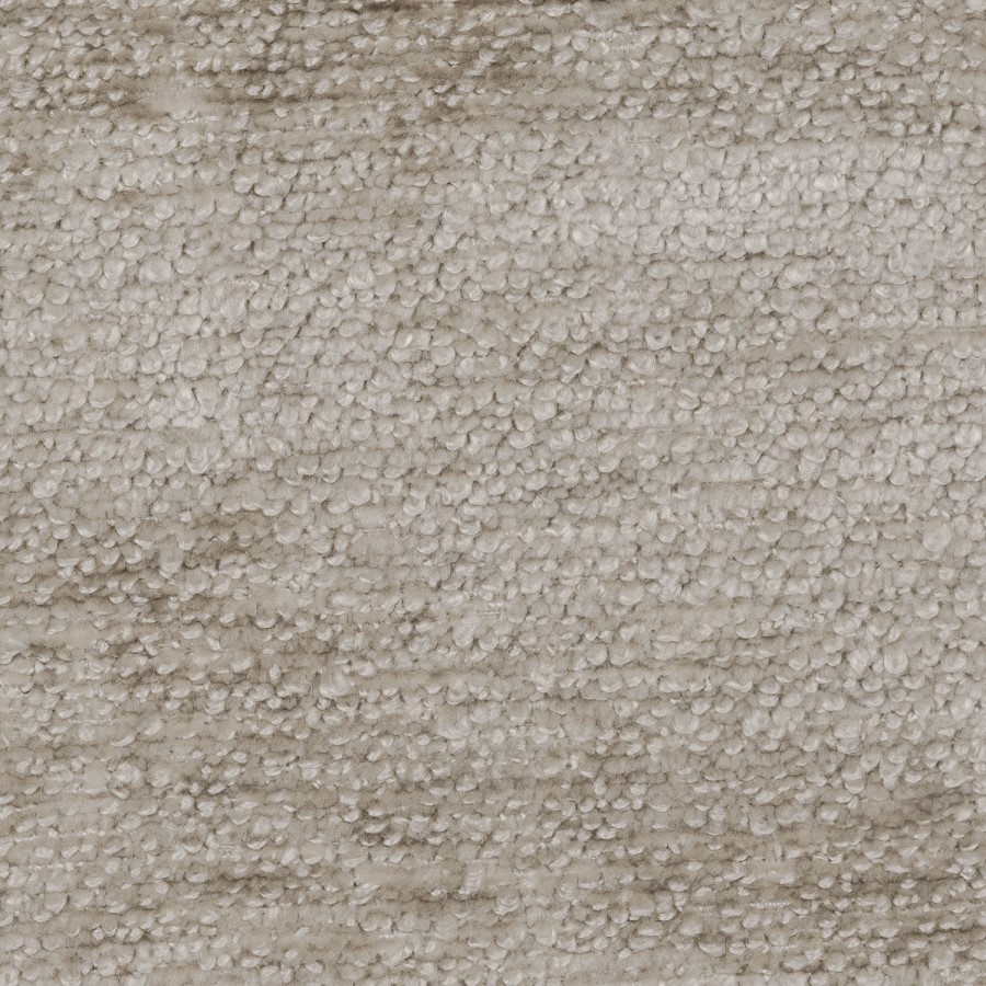 ONLY OPENED - Set of 2 Taupe Upholstered Dining Chairs with Brass Legs - Cora