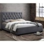 Birlea Cologne Upholstered Grey Kingsize Bed