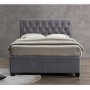 Birlea Cologne Upholstered Grey Kingsize Bed