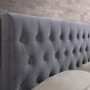 Birlea Cologne Upholstered Grey Kingsize Bed