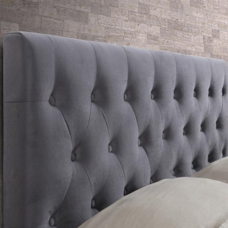Birlea Cologne Upholstered Grey Kingsize Bed