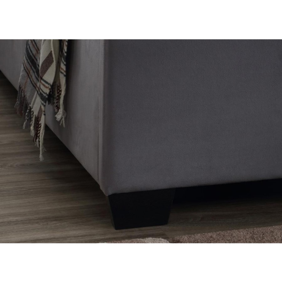 Birlea Cologne Upholstered Grey Kingsize Bed