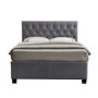 Birlea Cologne Upholstered Grey Kingsize Bed