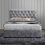 Birlea Cologne Upholstered Steel Double Bed