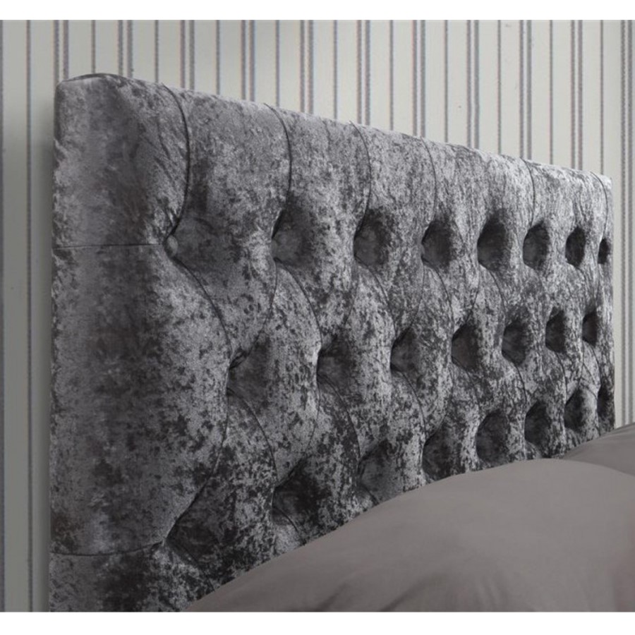 Birlea Cologne Upholstered Steel Double Bed