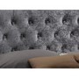 Birlea Cologne Upholstered Steel Double Bed