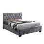 Birlea Cologne Upholstered Steel Double Bed