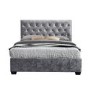 Birlea Cologne Upholstered Steel Double Bed