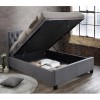 Birlea Cologne Upholstered Grey Double Ottoman Bed