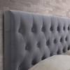 Birlea Cologne Upholstered Grey King Size Ottoman Bed