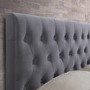 Birlea Cologne Upholstered Grey King Size Ottoman Bed