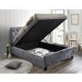 Birlea Cologne Upholstered Steel King Size Ottoman Bed