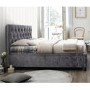 Birlea Cologne Upholstered Steel King Size Ottoman Bed