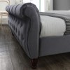 Birlea Colorado Upholstered Grey Super King Size Bed