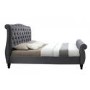 Birlea Colorado Upholstered Grey Kingsize Bed