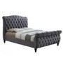 Birlea Colorado Upholstered Grey Kingsize Bed