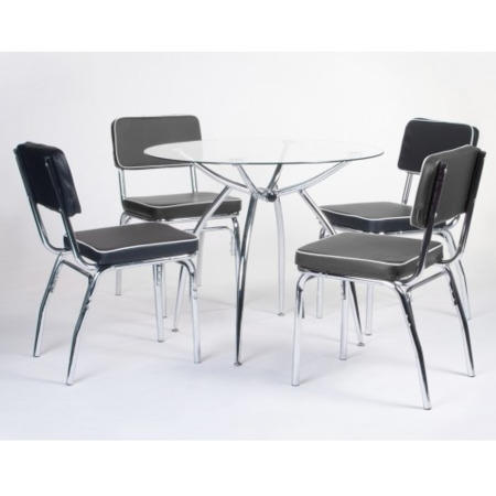 LPD Limited Colorado Dining Set In Black