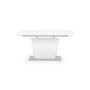 Julian Bowen Como White and Grey 4 Seater Dining Set