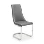 Julian Bowen Como White and Grey 4 Seater Dining Set