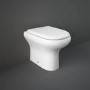 Back to Wall Toilet with Soft Close Seat - RAK Compact
