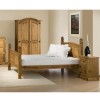 Corona Mexican 4ft6in Double Bed in Solid Pine