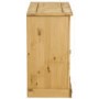 GRADE A1 - Corona Solid Pine 1 Door 4 Drawer Sideboard