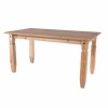 Corona Solid Pine Large 6 Seater Dining Table - 6ft