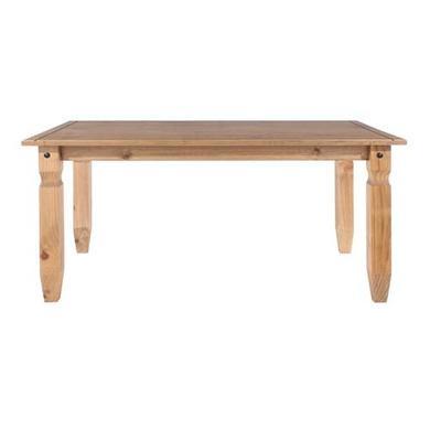 Corona Solid Pine Large 6 Seater Dining Table - 6ft