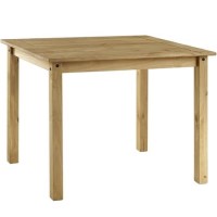 GRADE A1 - Corona Mexican Solid Pine Wooden Rectangle 4 Seater Dining Table